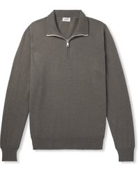Ghiaia - Cashmere Half-zip Sweater - Lyst