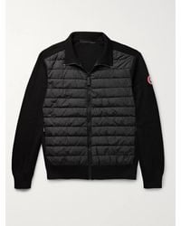 Canada Goose - Hybridge Wool And Shell-down Jacket - Lyst