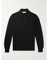 Brunello Cucinelli - Pullover aus einer Schurwoll-Kaschmirmischung mit Polokragen - Lyst