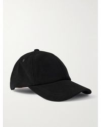 Paul Smith - Suede Baseball Cap - Lyst