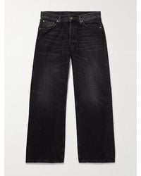 Nudie Jeans - Loud Larry Wide-Leg Organic Jeans - Lyst