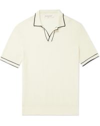 Orlebar Brown - Horton Merino Wool Polo Shirt - Lyst