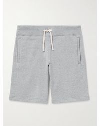 Beams Plus - Gerade geschnittene Shorts aus Baumwoll-Jersey mit Kordelzugbund - Lyst