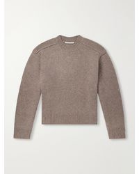 Studio Nicholson - Yak And Merino Wool-Blend Sweater - Lyst