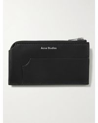 Acne Studios - Logo-print Leather Zip-around Wallet - Lyst