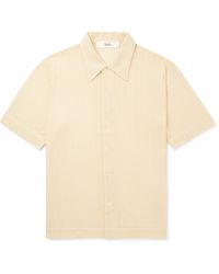 Séfr - Suneham Organic Cotton-blend Jacquard Shirt - Lyst