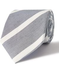 Richard James - 8cm Striped Silk-jacquard Tie - Lyst