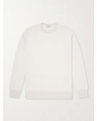 Piacenza 1733 - Mulberry Silk And Cashmere-blend Sweater - Lyst