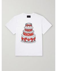 Simone Rocha - Printed Cotton-jersey T-shirt - Lyst