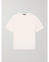 Loro Piana - Mazzorbo Silk And Cotton-blend Jersey T-shirt - Lyst