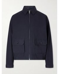 Bode - Cotton-blend Seersucker Bomber Jacket - Lyst