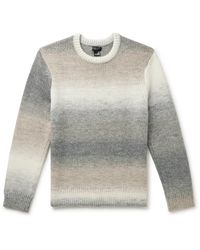 Club Monaco - Dégradé Knitted Sweater - Lyst