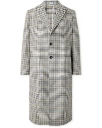 Thom Browne - Checked Wool-Tweed Coat - Lyst