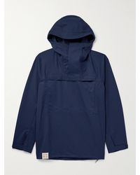 MR P. - Houdini Logo-embroidered Wool-shell Hooded Jacket - Lyst