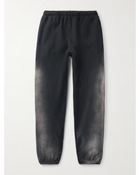 Les Tien - Straight-Leg Garment-Dyed Cotton-Jersey Sweatpants - Lyst
