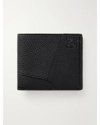 Loewe - Puzzle Edge Panelled Full-Grain Leather Bifold Wallet - Lyst