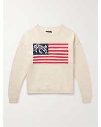 CHERRY LA - Intarsia Cotton Sweater - Lyst