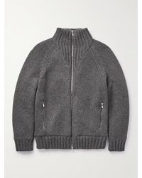 Brunello Cucinelli - Padded Cashmere Bomber Jacket - Lyst