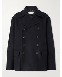Dries Van Noten - Double-Breasted Wool-Blend Coat - Lyst