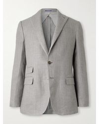 Ralph Lauren - Kent Herringbone Linen - Lyst