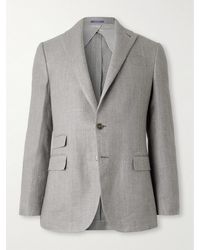 Ralph Lauren - Kent Herringbone Linen - Lyst
