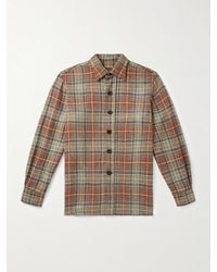 Rubinacci - Checked Wool Shirt - Lyst