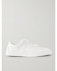 Christian Louboutin - Chambelisneak Embellished Perforated Leather Sneakers - Lyst