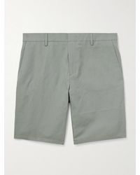 Paul Smith - Gerade geschnittene Shorts aus einer Mischung aus Leinen - Lyst