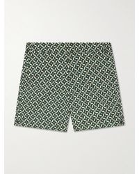 Frescobol Carioca - Porto Straight-Leg Mid-Length Printed Recycled Swim Shorts - Lyst