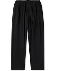 Neighborhood - Straight-Leg Crepe Trousers - Lyst