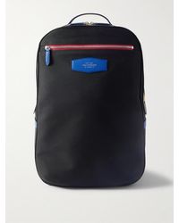 Smythson - Norton Leather-trimmed Econyl® Backpack - Lyst