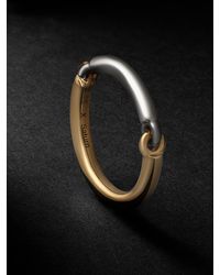 MAOR The Equinox White Gold Ring - Metallic