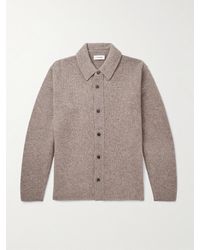 FRAME - Wool And Yak-Blend Cardigan - Lyst