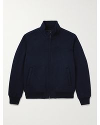 Thom Sweeney - Padded Wool And Cashmere-blend Bomber Jacket - Lyst