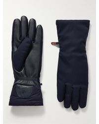 Loro Piana - Leather-Trimmed Ski Gloves - Lyst