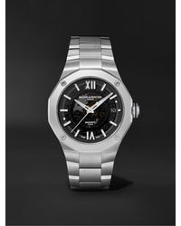 Baume & Mercier - Riviera Automatic 42mm Stainless Steel Watch - Lyst