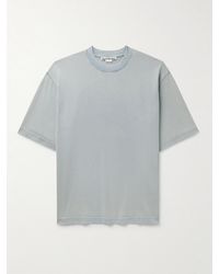 Acne Studios - Extorr T-Shirt aus Baumwoll-Jersey mit Logoapplikation in Stückfärbung - Lyst