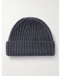 SSAM - Ribbed Cashmere Beanie - Lyst