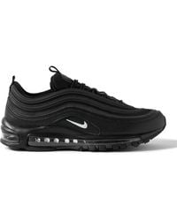 Nike - Air Max 97 Mesh And Leather Sneakers - Lyst