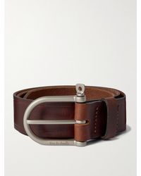 Bleu De Chauffe - 3.5Cm Manille Leather Belt - Lyst