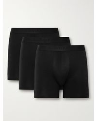 Calvin Klein - Three-pack Stretch Lyocell-blend Boxer Briefs - Lyst