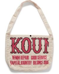 Kapital - Kountry Factory Printed Cotton-twill Tote Bag - Lyst