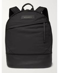 WANT Les Essentiels - Kastrup Leather-trimmed Shell Backpack - Lyst