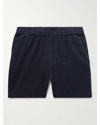 Alex Mill - Straight-leg Garment-dyed Cotton-corduroy Shorts - Lyst