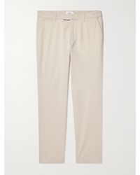 MR P. - Samuel Slim-Fit Straight-Leg Stretch-Cotton Golf Trousers - Lyst