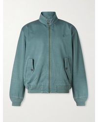 Polo Ralph Lauren - Bedford Logo-Embroidered Cotton-Twill Bomber Jacket - Lyst