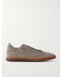 Officine Creative - Halo 001 Suede Sneakers - Lyst
