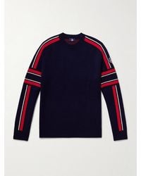 Fusalp - Spectavia Logo-Appliquéd Wool And Cashmere-Blend Jacquard Sweater - Lyst