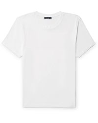 Frescobol Carioca - Lucio Cotton And Linen-Blend Jersey T-Shirt - Lyst