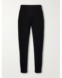 Ghiaia - Tapered Ribbed Cotton Sweatpants - Lyst